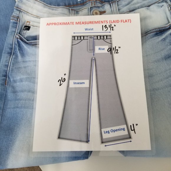 Women's Light Blue Distressed Jeans - Picture 14 of 14